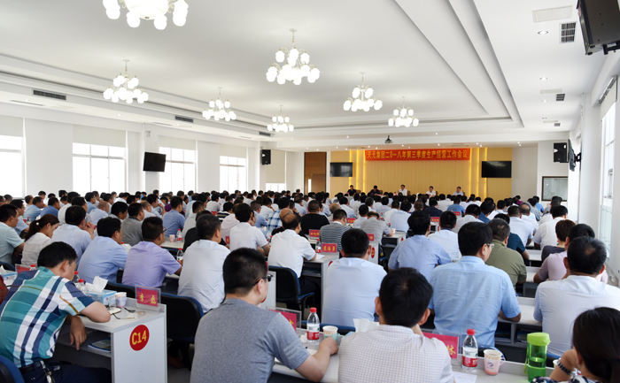 集团召开二〇一八年第三季度生产经营工作会议(图6)