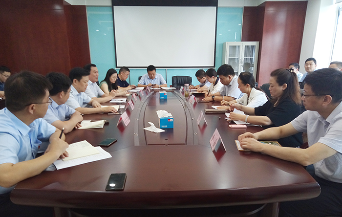 省财政厅投融资（PPP）管理中心主任王文胜一行到集团调研指导PPP工作(图1)