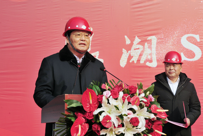 集团施工的浪潮科技园S02科研楼顺利封顶(图1)