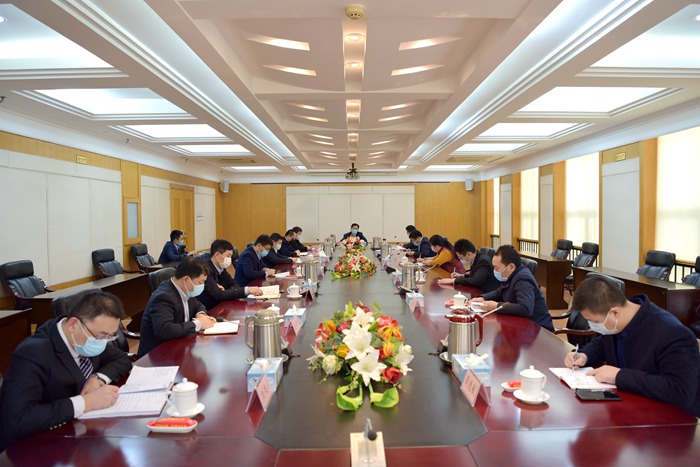 集团召开机关部室负责人会议(图1)