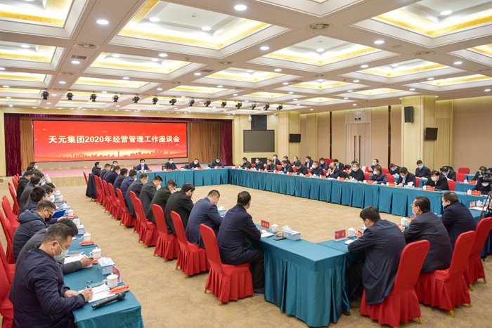 集团召开2020年经营管理工作座谈会(图1)
