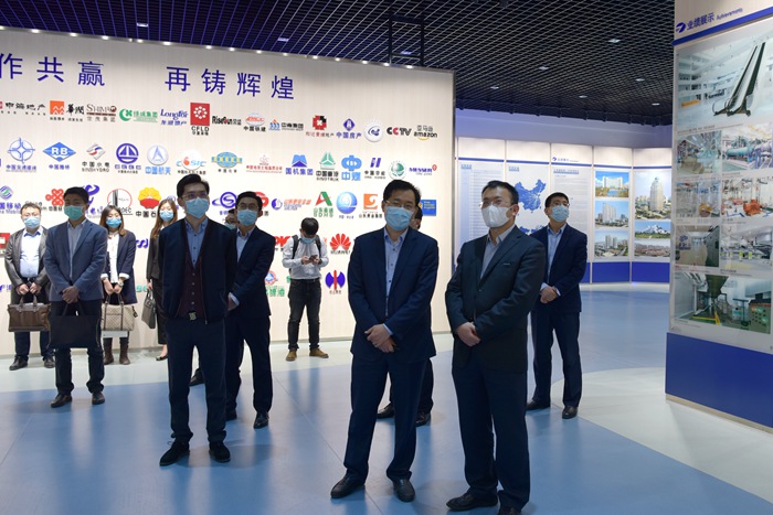 广联达科技股份有限公司到集团考察交流(图1) 广联达科技股份有限公司到集团考察交流(图1)