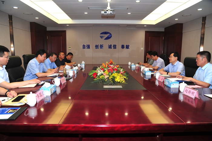 山东省建筑企业外出施工联络服务站到集团调研(图3)