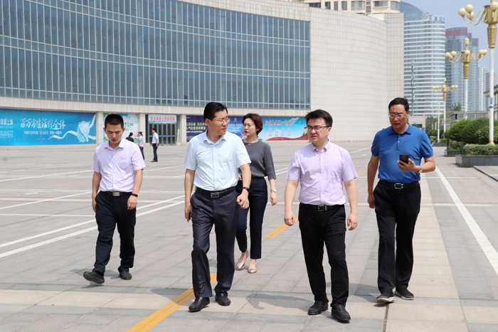 山东建邦集团文旅商事业部总经理胡博一行到集团考察交流(图1) 山东建邦集团文旅商事业部总经理胡博一行到集团考察交流(图1)