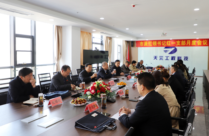 市派红领书记红一支部月度例会在集团召开(图1)