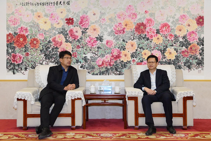方圆集团总经理刘长城一行到集团考察交流(图1)