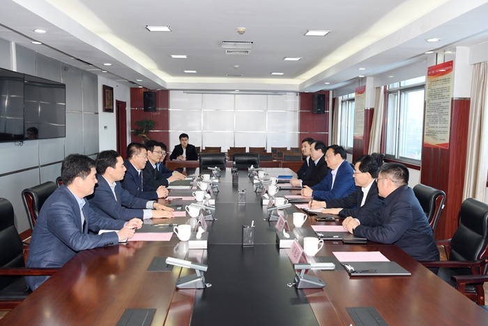 张桂玉董事长到罗庄区考察交流(图1)