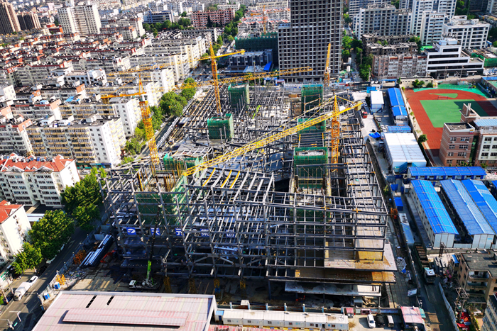 集团承建的浪潮青岛大数据产业园项目主体结构封顶(图3) 集团承建的浪潮青岛大数据产业园项目主体结构封顶(图3)