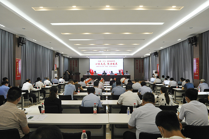 集团工会举办“喜迎二十大，建功新时代暨心系天元、聚力发展”劳模工匠宣讲“四进”活动启动仪式(图5)