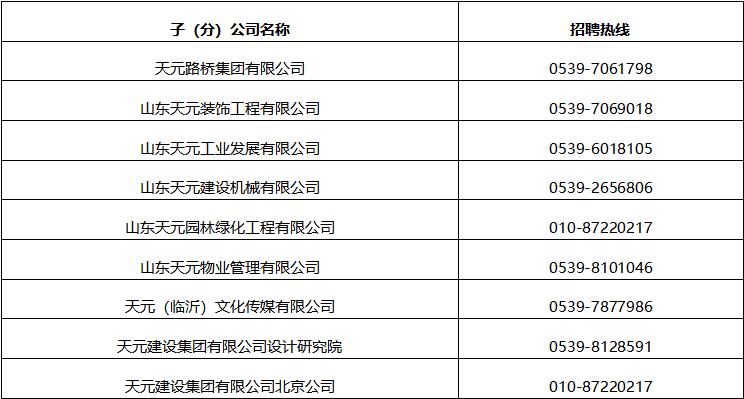 天元集团2023年校园招聘公告(图4)
