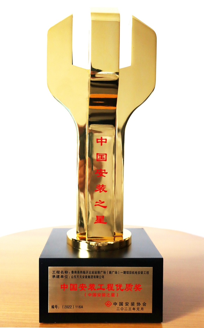 集团再获中国安装工程质量最高奖—“中国安装之星”(图3)