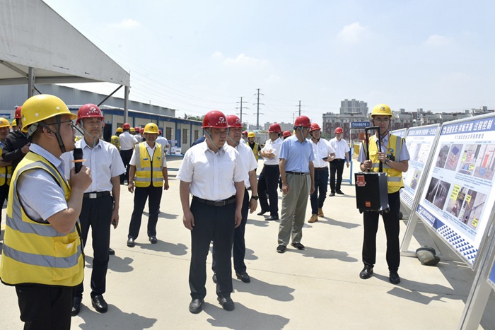 临沂市住建系统2024年“安全生产月”启动仪式在集团项目举行(图3)