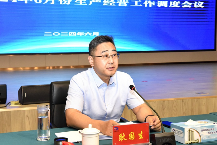 集团召开6月份生产经营工作调度会议(图3)