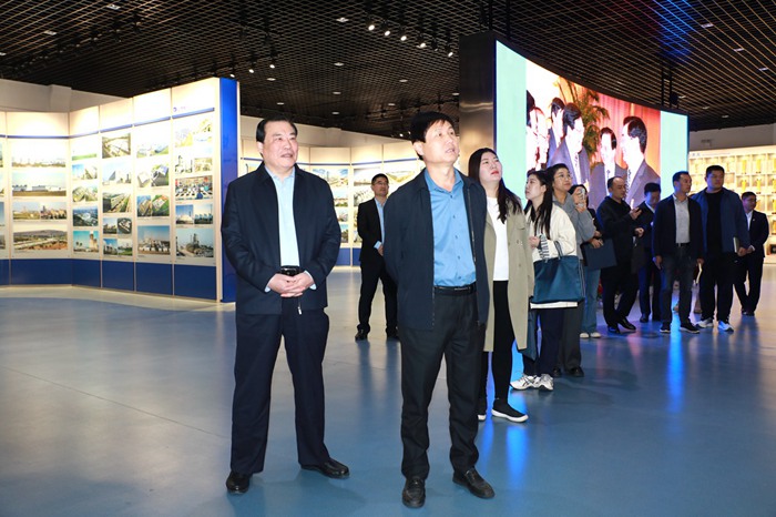 临沂投资发展集团工会主席崔可义一行到集团考察交流(图1)